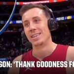 Duncan Robinson reacts to Heat game winner, overcoming adversity | NBA on ESPN