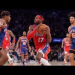 Philadelphia 76ers vs New York Knicks - Full Game Highlights | March 10, 2023-24 NBA Season