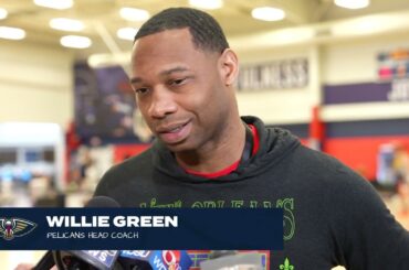 Willie Green talks late-game offense, Dyson Daniels' recovery | Pelicans Practice 3/18/2024