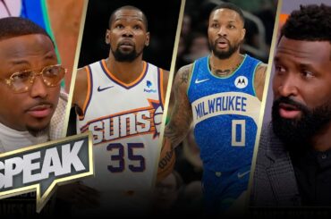 Impressed with Lillard and the Bucks or disappointed in the Suns and Durant? | NBA | SPEAK