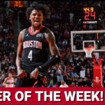 Jalen Green Wins Player Of The Week Award + Houston Rockets NBA Play-In Tournament Chances