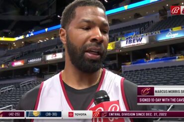 Marcus Morris Sr. planning to be a helping veteran presence for the Cavaliers