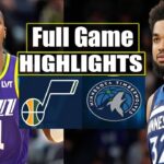 Utah Jazz VS Minnesota Timberwolves FULL GAME HIGHLIGHTS | March 18 | 2024 NBA Season