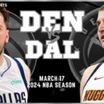 Denver Nuggets vs Dallas Mavericks Full Game Highlights | Mar 17 | 2024 NBA Season