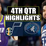 Utah Jazz VS Minnesota Timberwolves 4th QTR GAME HIGHLIGHTS | March 18 | 2024 NBA Season