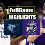 Sacramento Kings vs Memphis Grizzlies Full Game HIGHLIGHTS | March 18 | 2024 NBA Season