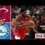 Miami Heat vs Philadelphia 76ers Full Highlights 2nd QTR - P2 | 18 Mar | NBA Season 2023-2024