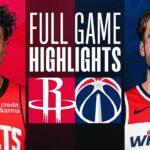 ROCKETS at WIZARDS | FULL GAME HIGHLIGHTS | March 19, 2024