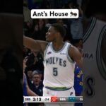 Anthony Edwards Moves Through Minnesota With The Euro-Step! 👀🔥|#Shorts