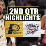 Oklahoma City Thunder vs Indiana Pacers  2ND QTR Highlights | March 12 | 2024 NBA Season