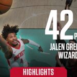 Jalen Green Ties Career High 42 Points 3/19/24 | Houston Rockets