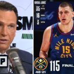 Tim Legler on fire Nikola Jokic drops double-double as Nuggets held on late to claim #2 spot in West