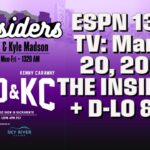Kings In Toronto Playing the Raptors - March 20: The Insiders + D-Lo & KC