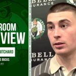 Payton Pritchard TOOK IT PERSONAL When Pat Bev Did 'Too Small' Gesture | Celtics vs Bucks Postgame