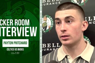 Payton Pritchard TOOK IT PERSONAL When Pat Bev Did 'Too Small' Gesture | Celtics vs Bucks Postgame