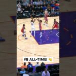 Kevin Durant passes Shaq for #8 on ALL-TIME points list! 👏 | #Shorts