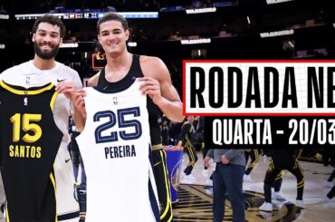 Com DUELO BRASILEIRO, Warriors vencem os Grizzlies – Rodada NBA 20/03