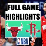 Houston Rockets VS Chicago Bulls FULL GAME HIGHLIGHTS | March 21 | 2024 NBA Season