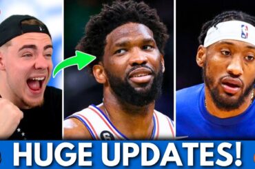 Nick Nurse Gives HUGE Update On Joel Embiid! | Robert Covington FINALLY Returning?