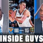 Inside The NBA | "Nikola Jokic is not from this planet" - Shaq on Nuggets DESTROY Knicks 113-100