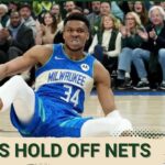 The Milwaukee Bucks hold off the Brooklyn Nets | Bucks defeat the Nets, 115-108