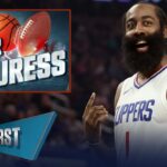 James Harden Under Duress after head-scratching play in Clippers win | NBA | FIRST THINGS FIRST