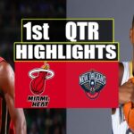 Miami Heat vs New Orleans Pelicans 1st GAME HIGHLIGHTS | March 22 | 2024 NBA Season