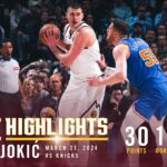 Nikola Jokić 30-Point Triple-Double | Full Game Highlights vs. Knicks 🎥