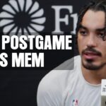 Tre Jones Postgame Press Conference vs Memphis Grizzlies | 3.22.2024