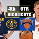 Denver Nuggets vs New York Knicks 4th QTR  HIGHLIGHTS | March 21 | 2024 NBA Season