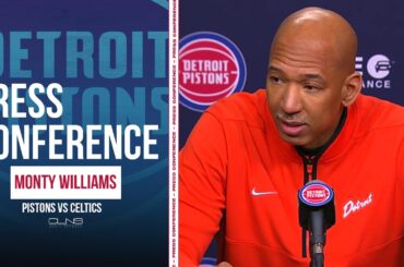 Monty Williams: Celtics Are BEST Team in League But That's Not an Excuse | Pistons Postgame
