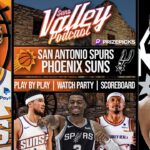 Phoenix Suns vs San Antonio Spurs | LIVE Reaction | Scoreboard | Play By Play | Postgame Show