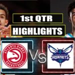Charlotte Hornets vs Atlanta Hawks 1st QTR GAME HIGHLIGHTS | March 23 | 2024 NBA Season