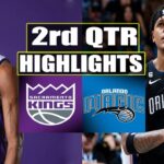 Orlando Magic vs Sacramento Kings 2nd QTR GAME HIGHLIGHTS | March 23 | 2024 NBA Season