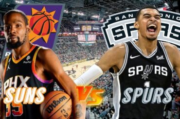 Phoenix Suns vs San Antonio Spurs Live Play by Play & Scoreboard