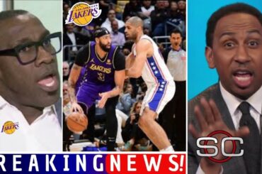 Lakers Dominate! Stephen A & Shannon React to LeBron & AD Leading Lakers to Victory Over76ers 101-94