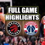 Washington Wizards vs Toronto Raptors FULL GAME HIGHLIGHTS | March 23 | 2024 NBA Season