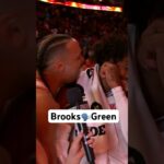 Dillon Brooks CRASHES Jalen Green’s Interview! 👀😂| #Shorts
