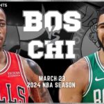 Boston Celtics vs Chicago Bulls Full Game Highlights | Mar 23 | 2024 NBA Season