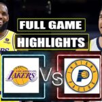 Los Angeles Lakers vs Indiana Pacers FULL GAME HIGHLIGHTS | March 24 | 2024 NBA Season