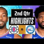 LA Clippers vs. Philadelphia 76ers 2nd-QTR P2 Highlights | March 24 | NBA Season 2024