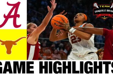 #1 Texas vs Alabama Highlights | 2024 NCAA Women's Basketball Championship | College Basketball