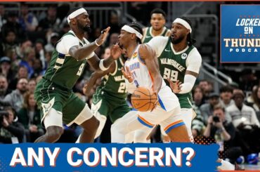 What is the Concern Level for the Oklahoma City Thunder after Bucks Loss