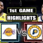 Los Angeles Lakers vs Indiana Pacers 1st QTR HIGHLIGHTS | March 24 | 2024 NBA Season