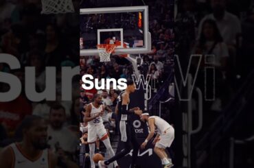 Wire-to-wire dub! Suns win! #shorts | Phoenix Suns