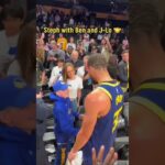 Steph says hi to Ben & J-Lo