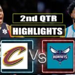 Cleveland Cavaliers vs Charlotte Hornets  2nd QTR HIGHLIGHTS | March 25 | 2024 NBA Season