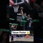 Jayson Tatum’s EMPHATIC POSTER Slam! 👀😳|#Shorts