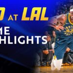 Indiana Pacers Highlights at Los Angeles Lakers | March 24, 2024