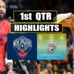 New Orleans Pelicans vs Oklahoma City Thunder 1st QTR HIGHLIGHTS | March 26 | 2024 NBA Season
